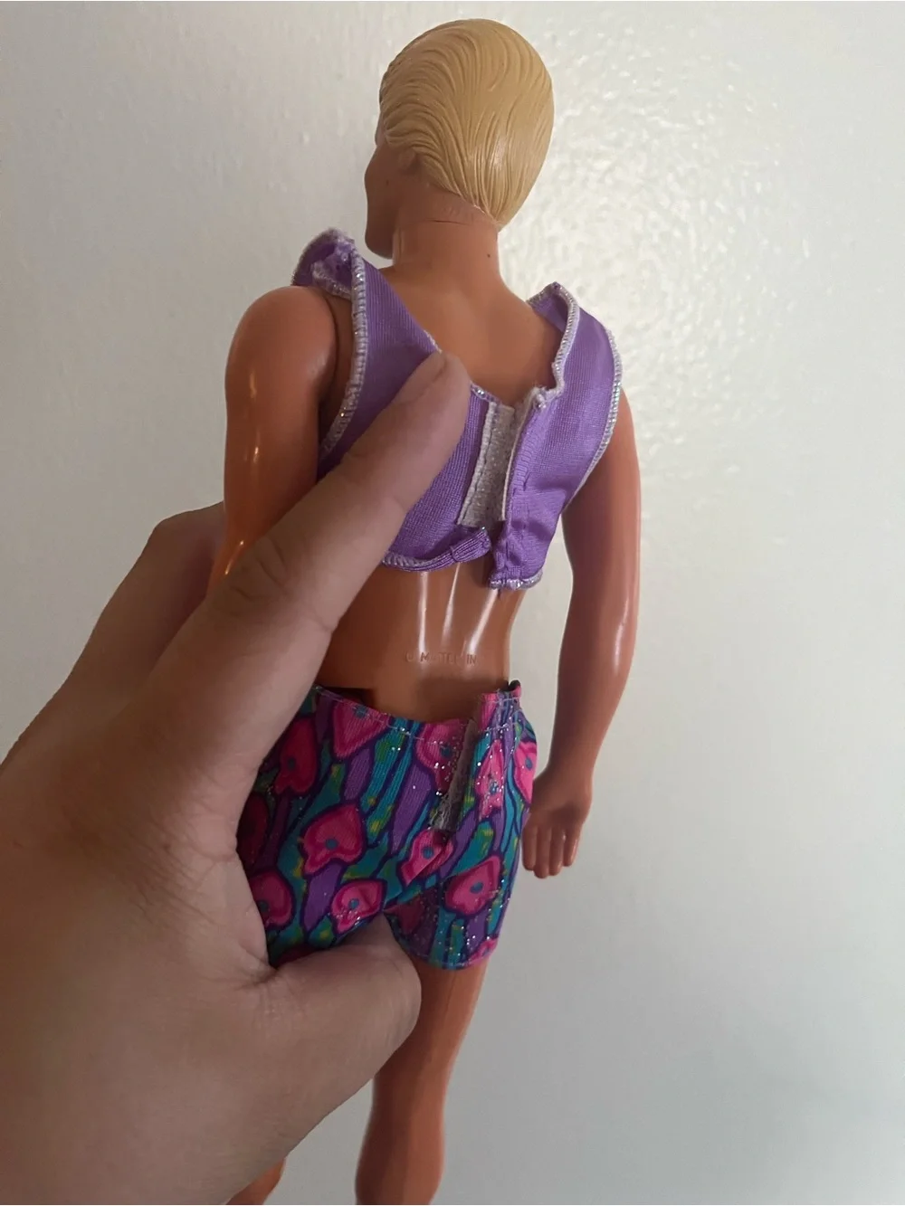 Vtg Mattel Ken Doll Blonde 1983 Head Mold 1968 Body Made in Malaysia 1980s/1990s